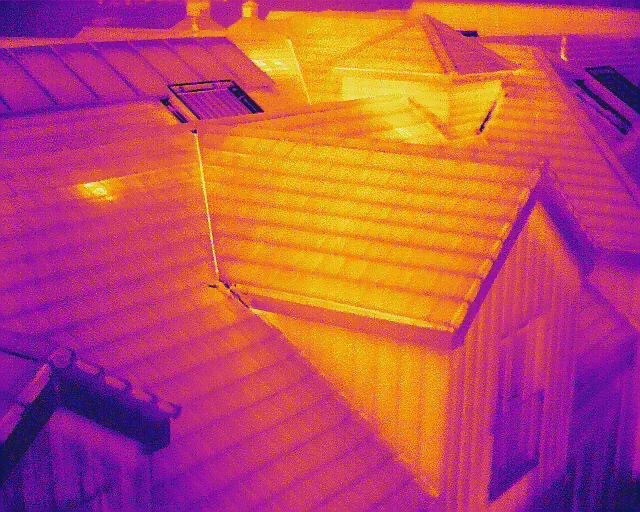 Thermal Imaging Roof Survey Image Aldridge